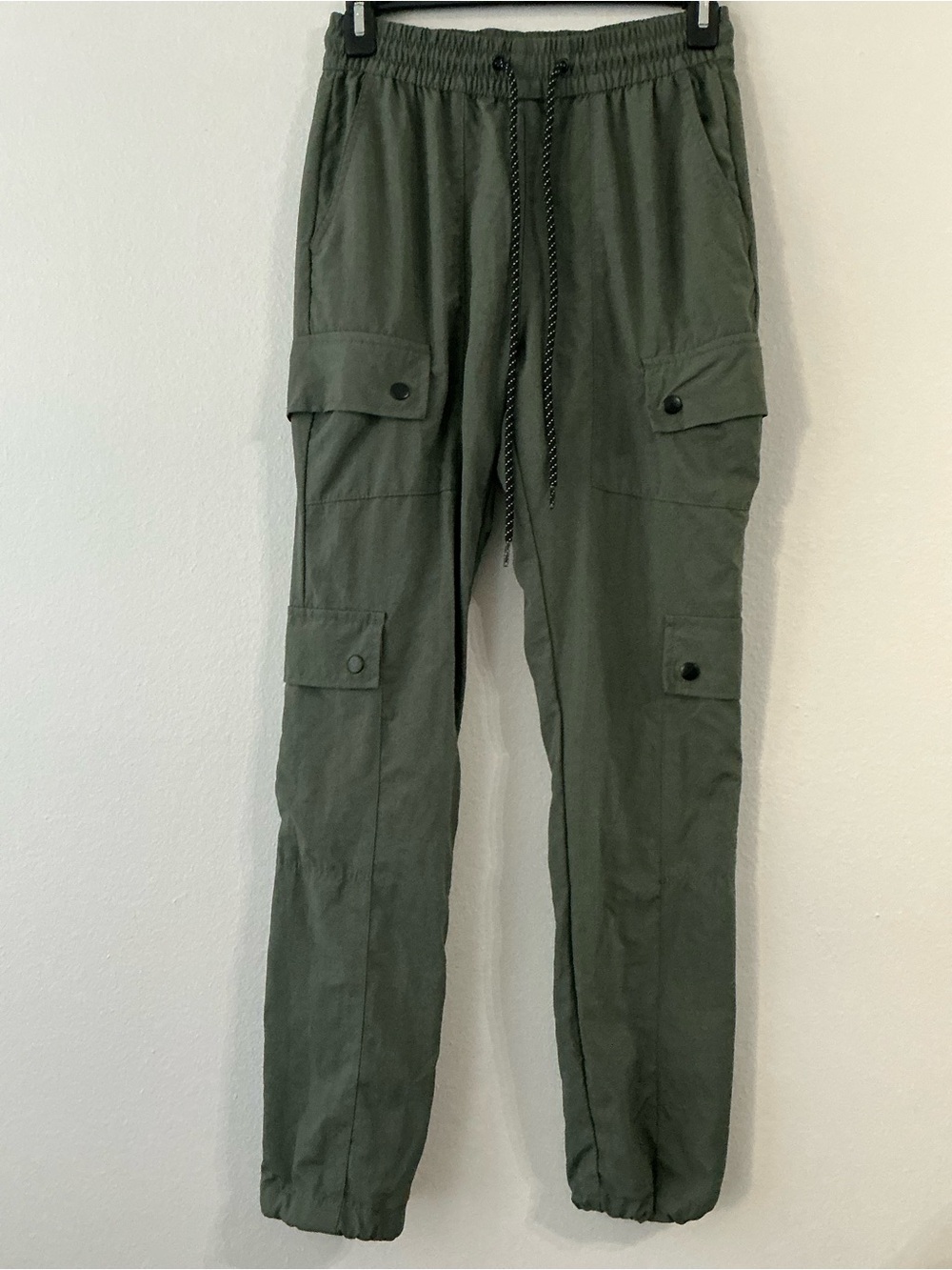 PacSun Olive Green Relaxed Cargo Joggers Pants Size XS